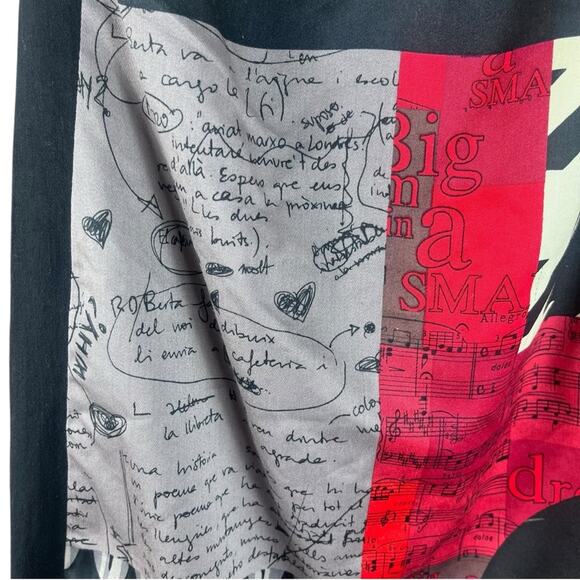 Desigual Delia Abstract Mini Sheath Cocktail Dress Y2K Twee Artsy EU 40 (8/10) - Picture 8 of 12